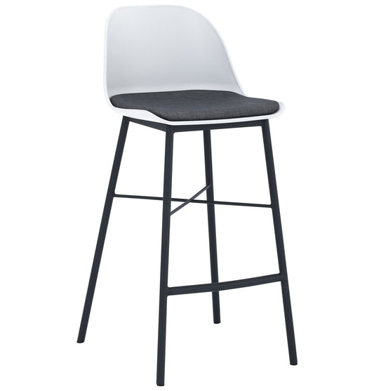 Laxmi Counter Stool - White